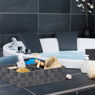 Relaxdays Storage Basket with 5 Compartments