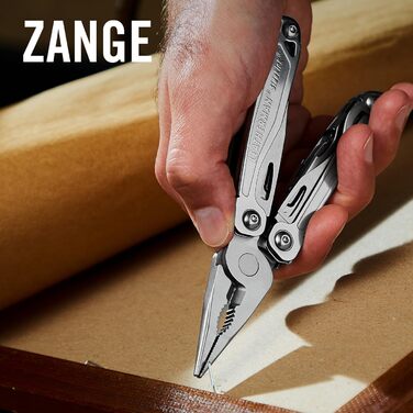 Leatherman Wingman Multi-Tool - 14 Tools for Every Situation - Stainless Steel, with Nylon Holster (SIDEKICK Box)