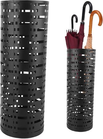 Stainless Steel Umbrella Stand - Rustproof, Waterproof, Space-Saving, Modern Design for Entryway