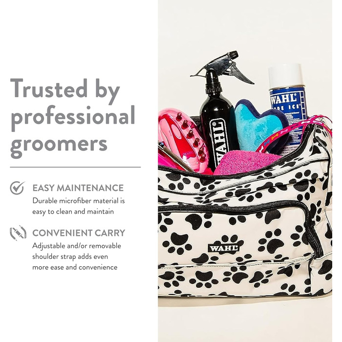 Чемоданчик для грумінгу Wahl Professional – 72 см, блакитний, з відділенням для аксесуарів – для грумерів собак, котів та інших тварин