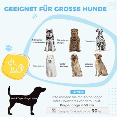 Клітка для собак PawHut - велика, 100x60x73.5 см, сіра, з подушкою, для дому