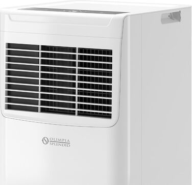 Olimpia Splendid Dolceclima Slim 8 WWB: Портативний кондиціонер 8000 BTU з функцією осушувача та вентиляції, Клас A, 2.1 кВт, Ultra Slim дизайн