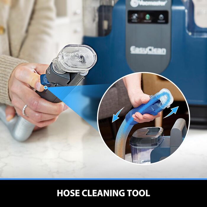 Vacmaster SCC1201H: Мийний пилосос 500W для килимів, м'яких меблів та авто. Очищувач плям на диванах та килимах