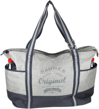 J.JONES - XXL Leisure Bag - Sports Bag - Beach Bag - Women's Shopper with Zipper