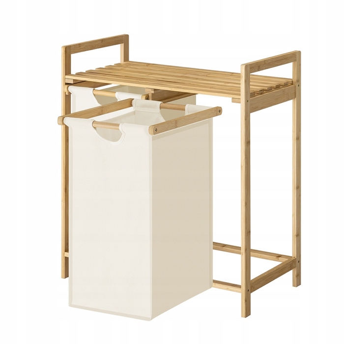 Окремий кошик для білизни Wide Decor 70л, бежевий