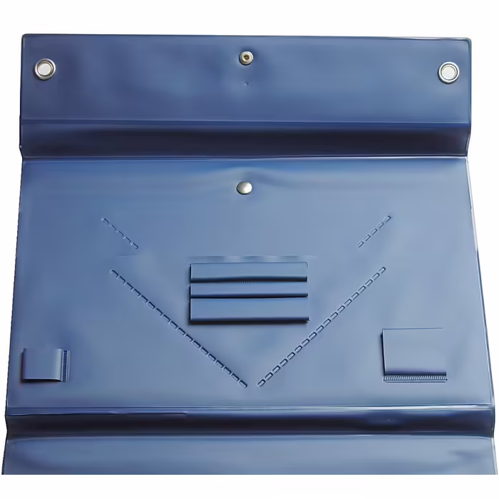 Ecobra Navigations Cutlery Pouch, Empty, Blue