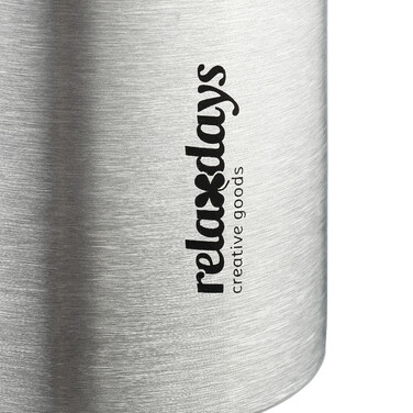 Relaxdays Stainless Steel Thermobecher 400ml