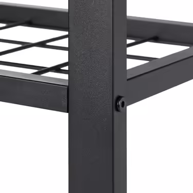 Relaxdays Shoe Rack in Black-Grey