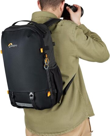 Рюкзак для камери Lowepro Trekker Lite BP 250, чорний: для бездзеркальних камер, з винімним вкладишем, з системою кріплення аксесуарів