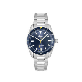 Годинник Lacoste Boston чоловічий, кварцовий, синій (сталь/шкіра)