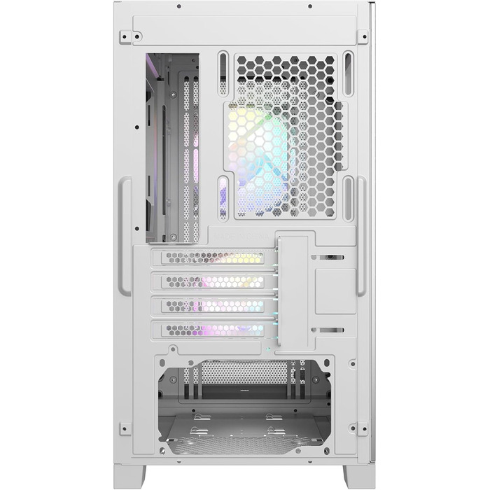 Корпус PCCOOLER C3T500 ARGB Tower ATX: 6 вентиляторів ARGB, підтримка RTX 40, подвійне скляне бокове вікно, чорний