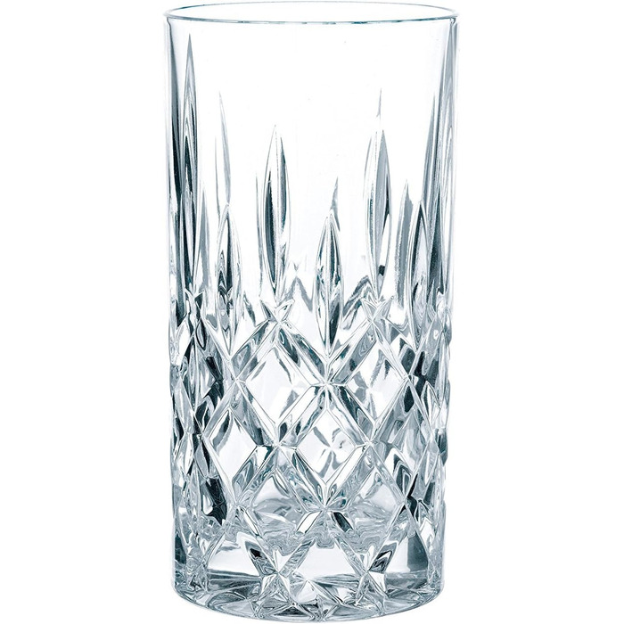 Nachtmann - Noblesse - Highball Glasses, Gin & Tonic Glasses, Tumblers - Set of 12 - Water Glasses, Juice Glasses, Crystal Glasses