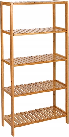 Етажерка для ванної кімнати Songmics, відтінки коричневого, 9,5 x 30 x 132 см