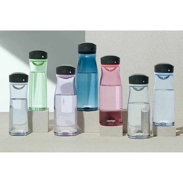 Contigo Jackson 2.0 Tritan Water Bottle with Autopop Lid, 1.2 L, Blueberry