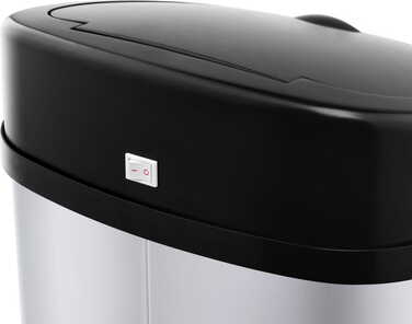 Сміттєвий кошик Lamart Sensor 42 л, сірий