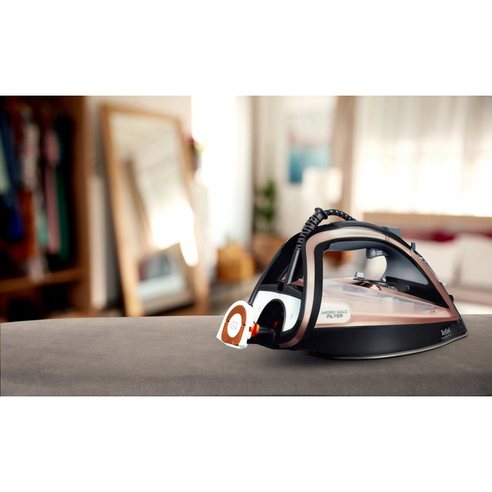 Парова праска Tefal Ultimate Pure FV9845 3200 Вт з системою захисту від крапель