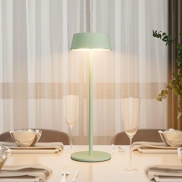 LED акумуляторні настільні лампи K-Bright (2 шт.), тепле біле світло 3000K, диммування, для дому та саду