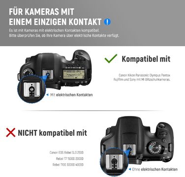 NEEWER TT560 Speedlite: Сумісна спалах для Canon, Sony, Nikon, Panasonic, Olympus, Pentax та інших DSLR камер