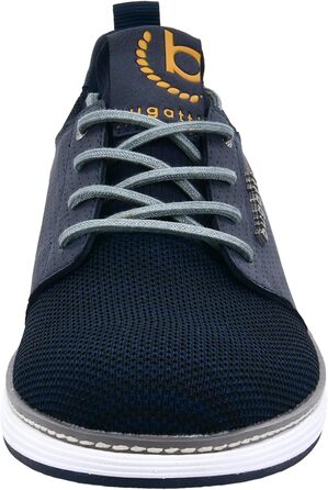 Чоловічі спортивні шнурівки Bugatti Man, напівчеревики, змінне устілка, темно-синій, 43 EU, 4100