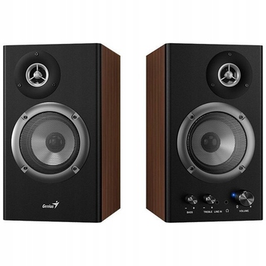 Акустична система GENIUS SP-HF1200B, 2.0, 36 Вт, дерев'яний корпус