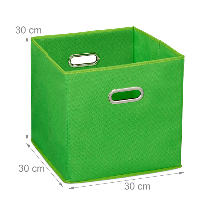 Relaxdays Fabric Storage Boxes - Set of 2