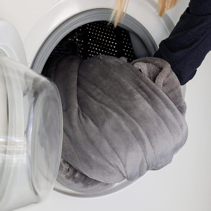 Електрична ковдра Ufesa Softy Fleece, 150x100 см, 120 Вт, ультрам'яка, 3 режими, автовимкнення, пральна