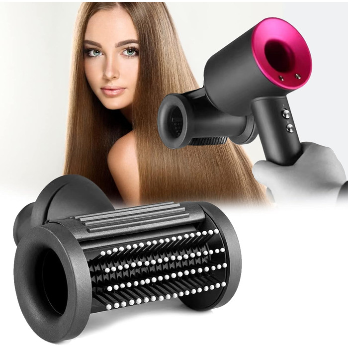 Diffuser nozzle for Dyson Airwrap, Gentle Air Attachment Diffuser Styling Concentrator Smoothing Nozzle Accessory for Dyson Supersonic Hair Dryer 2 Modes for Smooth and Fluffy Styling (1 Nozzle)