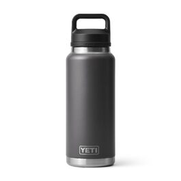 Термос-пляшка YETI Rambler 1 л, вакуумна ізоляція, нержавіюча сталь, герметична кришка з носиком, колір Антрацит