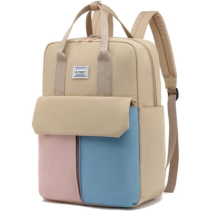 Рюкзак FUXINGYAO для жінок з відділенням для ноутбука 15,6 дюймів, антикрадійний, 23L, для подорожей та навчання