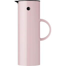 Термос Stelton EM77 - 1 літр, лавандовий колір. З подвійними стінками, для гарячих/холодних напоїв, з скляною вставкою, магнітним затвором, гвинтовою кришкою, вінтажний дизайн