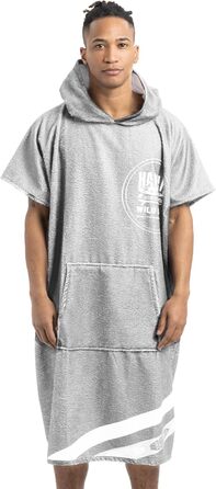 HOMELEVEL Badeponcho Unisex - Surf Poncho made of Cotton/Polyester - Towel for Adults - Bathrobe for Women and Men - Hooded Bath Towel