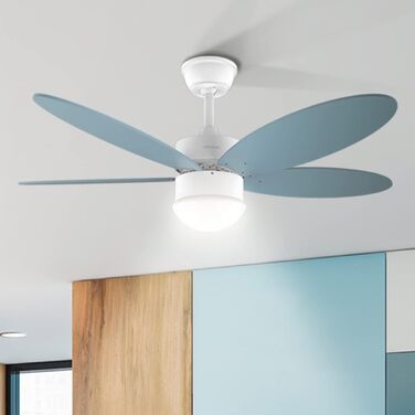 Стельовий вентилятор Cecotec EnergySilence Aero 4260 з LED підсвіткою та пультом ДУ, 42 дюйми (107 см), 6 швидкостей, DC-мотор