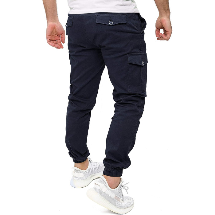 Чоловічі штани карго PITTMAN Darius, бавовняні, сині (Sky Captain 193922) 33W/38L