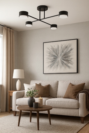 Підвісна лампа Elko-Lighting Mono 4 — 4 точки освітлення GX53
