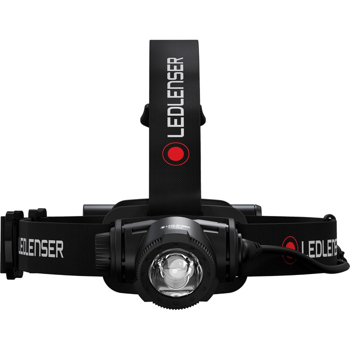 Налобний ліхтар Ledlenser H7R Core, 1000 люмен, акумуляторний, LED, IP67 водонепроникний, фокусування, USB зарядка, дальність 250 м