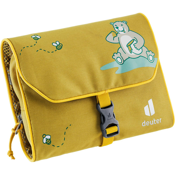 Дитяча косметичка для гігієни Deuter Wash Bag Kids (Turmeric) — водонепроникний дорожній органайзер для дітей