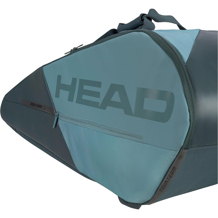 HEAD Tour Racquet Bag - Schwarz/Weiß (Cyan/Blau) - Tennis Bag for Players