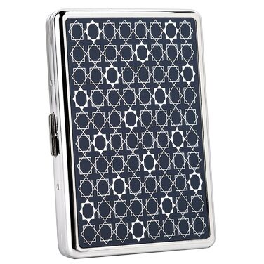 Металеве сигаретне пенал у формі серця Rosegold для 20 сигарет, подарунок на день народження/Новий рік