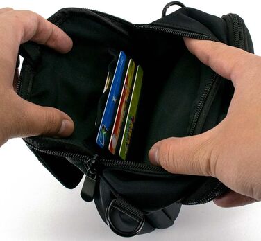 Сумка для собак COOWONE Leckerli-Tasche, чорна, водонепроникна, з тримачем для відходів, регульований плечовий ремінь, для дресирування, прогулянок