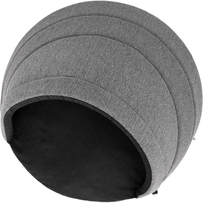 Dog cave, dog bed, dog sofa, dog cushion, dog house, dog basket, dog couch, resting place, pet bed, dog lounger, cushion, Graphite, R1: 65 x 50 cm