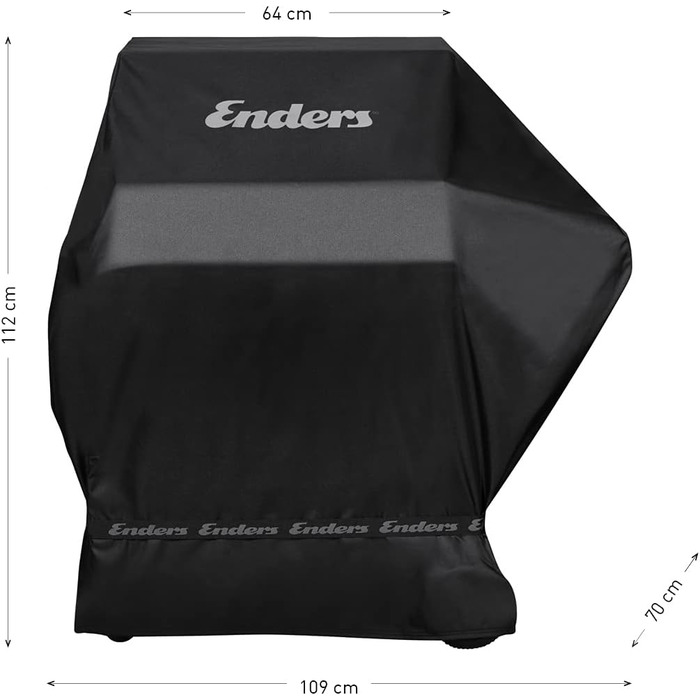 Чохол для газового гриля Enders Monroe 3 SIK/Boston 3K, водонепроникний, UV-захист, поліестер 600D, аксесуар для гриля