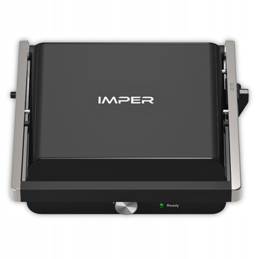 Електричний гриль-тостер для паніні та сендвічів, розкладний, великий, 2000 Вт