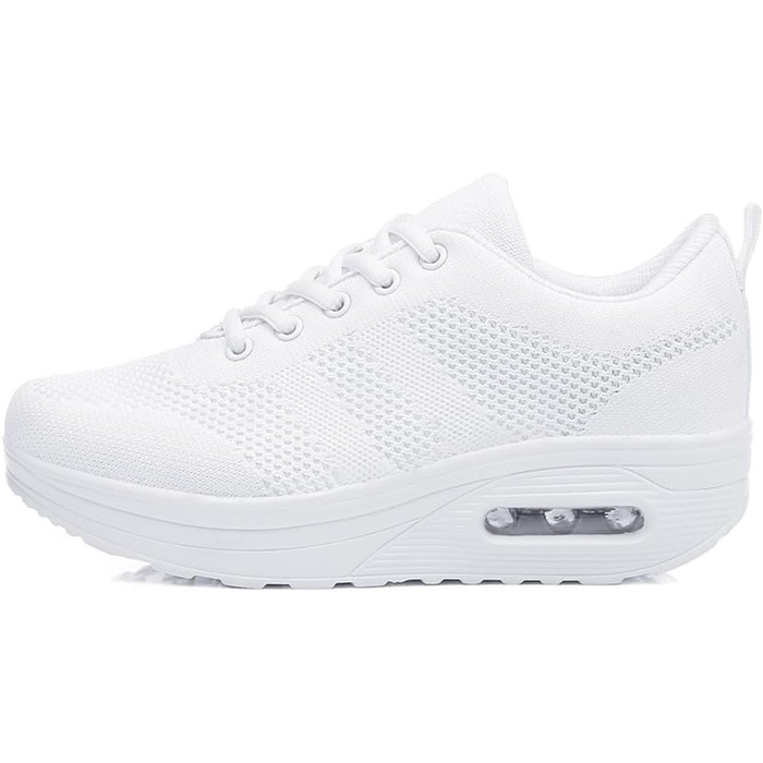 Жіночі кросівки Sisttke Outdoor для бігу та прогулянок, білі, розмір 42 EU