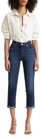 Джинси Levi's Mid Rise Boyfriend Cobalt Layer 33W 30L - Оригінальні жіночі джинси