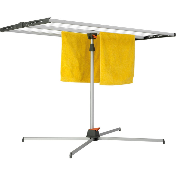 Настінний сушильник для білизни Juwel Swing 200 (13,7 м), для великих речей та постільної білизни, регулювання висоти до 120 см