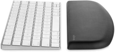 Підставка для зап'ястя Kensington ErgoSoft K52802WW - чорна, для миші та клавіатури, 152x72.9x18 мм