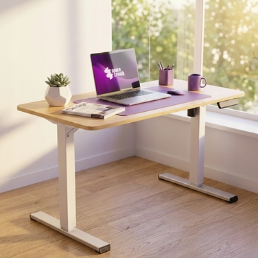 Електричний стіл з регулюванням висоти Spacetronik 120x60 з пам'яттю, Дуб Artisan