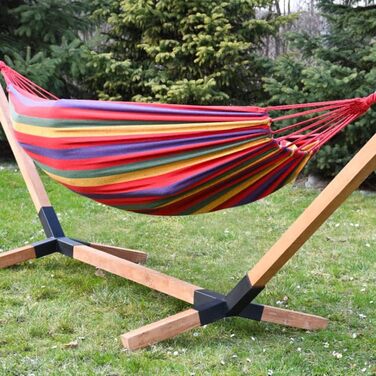 Гамак Zolta подвійний 220x160 см, до 200 кг, релакс, колір 4