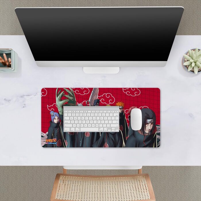 Килимок для миші Head Case Designs Naruto Shippuden Akatsuki XL (900x400 мм) для ігор, клавіатури, ПК