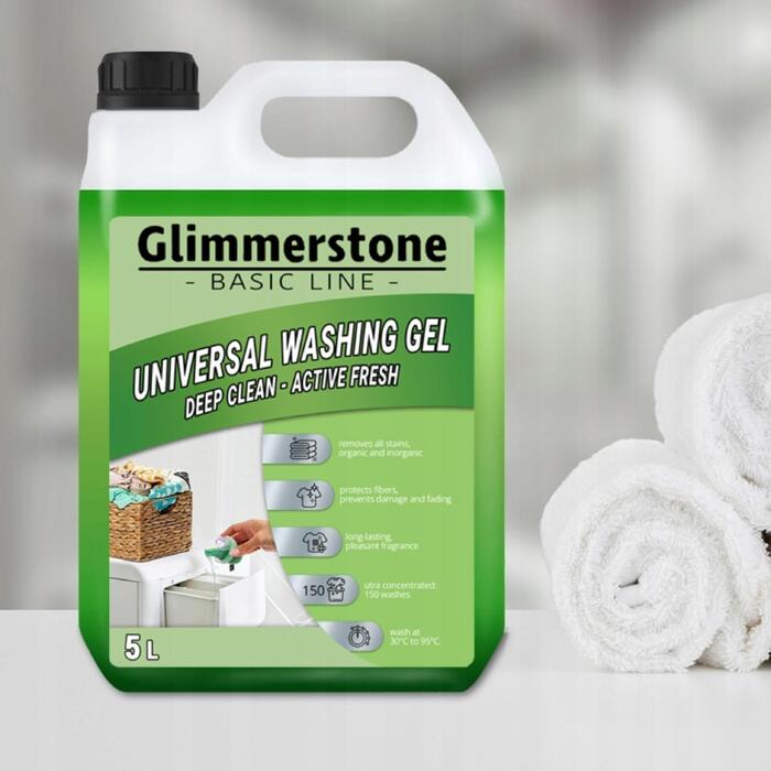 Універсальний гель для прання Glimmerstone, 5 л (150 прань)
